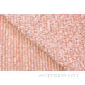 Polyester Two Color Boucle Boucle Bick Faned